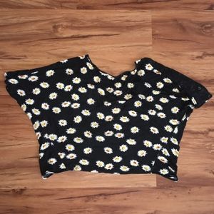 Open Back Sunflower Top